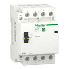 Контактор модульный 40А 4NO 230В AC Schneider Electric Resi9