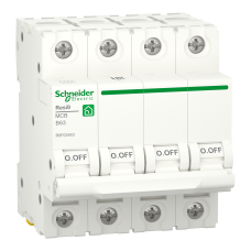 Автоматический выключатель 4P 63А B 6кА Schneider Electric Resi9