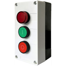 Пост кнопочный трехместный FP5-BOX3W12 пластик Промфактор