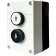 Пост кнопковий двомісний FP5-BOX2W89 пластик Промфактор