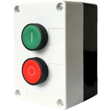 Пост кнопковий двомісний FP5-BOX2W12 пластик Промфактор
