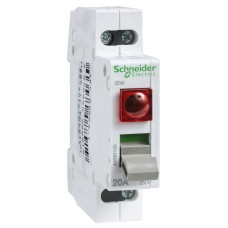 Выключатель нагрузки iSW 2P 32А красный с подсветкой Schneider Electric
