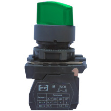 Вимикач кнопковий пластиковий FP5-AK2365230 1NO (зелений) Промфактор