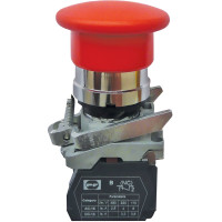 Кнопка металлическая FP4-BC42 1NC (красная) Промфактор