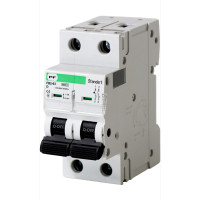 Автоматичний вимикач 2P 40А D 6кА Промфактор FB2-63 STANDART