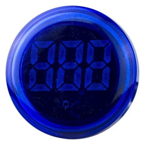 Термометр ED16-22WD -25°с - 150°с (синий) круглый АСКО-УКРЕМ