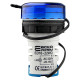 Термометр ED16-22WD -25°с - 150°с (синий) круглый АСКО-УКРЕМ