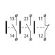 Пост 3-х кнопочный XAL-B361Н29 АСКО-УКРЕМ