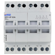 Переключатель нагрузки (I-0-II) RPV 4P 63А АСКО-УКРЕМ