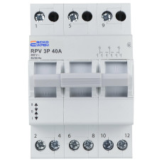 Переключатель нагрузки (I-0-II) RPV 3P 40А АСКО-УКРЕМ