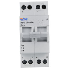 Переключатель нагрузки (I-0-II) RPV 2P 63А АСКО-УКРЕМ