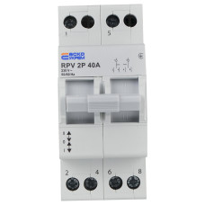 Переключатель нагрузки (I-0-II) RPV 2P 40А АСКО-УКРЕМ