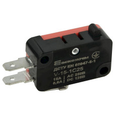 Мікровимикач V-15-1C25 АСКО-УКРЕМ