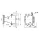 Контактор силовой 185А 220В AC АСКО-УКРЕМ LC1-F185