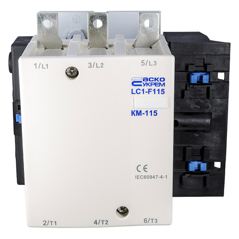 Контактор силовой 115А 220В AC АСКО-УКРЕМ LC1-F115