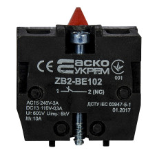 Контакт для постів ZB2-BE102 N/с АСКО-УКРЕМ
