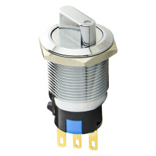 Кнопка поворотна 3 положення металева TY 19C-X11/3 2NO+2NC АСКО-УКРЕМ