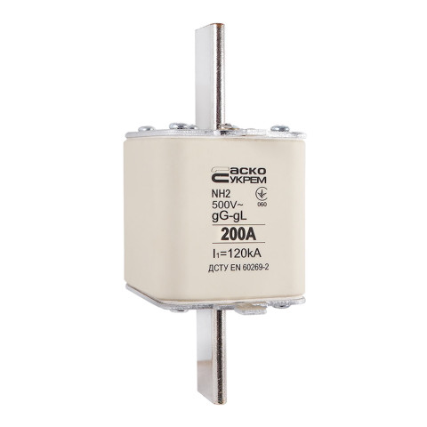Запобіжник ножовий NH-2 200А gG 200А 660В АСКО-УКРЕМ