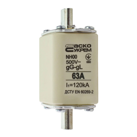 Предохранитель ножевой NH-00 63А gG 63А 660В АСКО-УКРЕМ