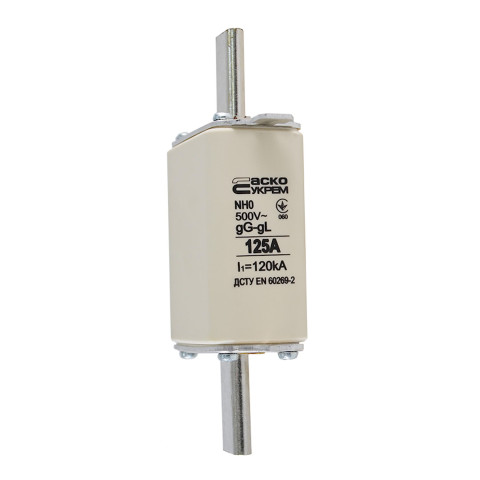 Предохранитель ножевой NH-0 125А gG 125А 660В АСКО-УКРЕМ