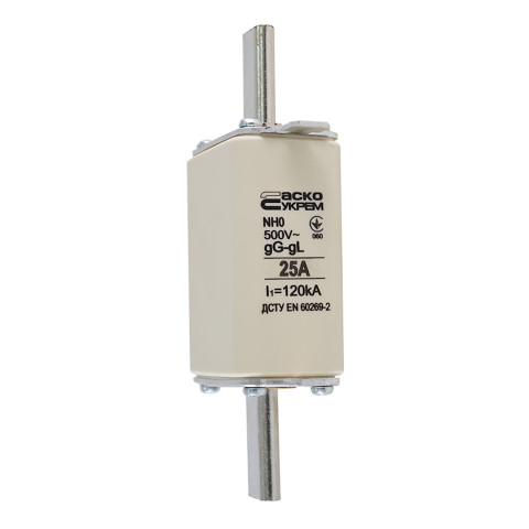 Предохранитель ножевой NH-0 25А gG 25А 660В АСКО-УКРЕМ