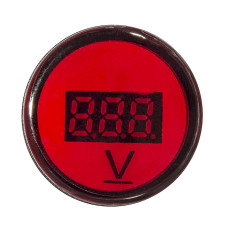 Вольтметр AD22-22DVM DC 5-30В (красный) АСКО-УКРЕМ