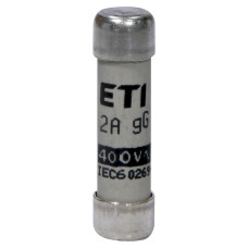 Предохранитель цилиндрический 8x32 gG 2А 400В ETI