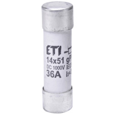 Предохранитель для солнечных систем 14x51 gPV 20А 1000В ETI