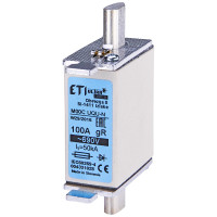 Запобіжник ножовий M000UQU-N gR 16А 690В ETI