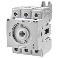 Вимикач навантаження CLBSCD 100 3P (без рукоятки, 100А, 1-0) ETI