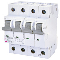 Автоматический выключатель 3P+N 25А B 6кА ETI ETIMAT 6