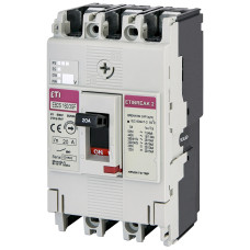 Автоматический выключатель силовой 3P 20А 25кА ETI ETIBREAK EB2S 160/3SF