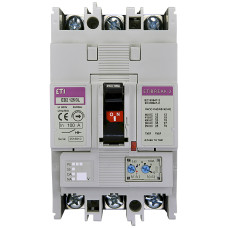 Автоматический выключатель силовой 3P 100А 25кА ETI ETIBREAK EB2 125/3L