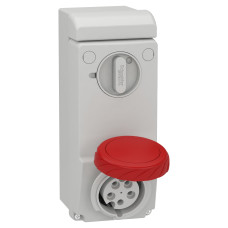 Розетка unika з блок. 16А 3p-n-e (83086) Schneider Electric