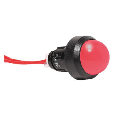 Лампа сигнальна LS LED 20 R 230 (20мм, 230В AC, червона) ETI