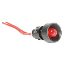 Лампа сигнальна LS LED 10 R 24 (10мм, 24В AC, червона) ETI
