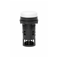Лампа сигнальна LED матова ELPI-024С-W 24В AC/DC (біла) ETI