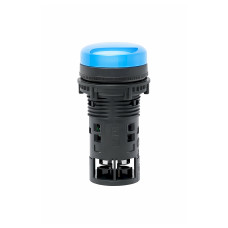 Лампа сигнальна LED матова ELPI-024С-B 24В AC/DC (синя) ETI