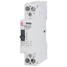 Контактор модульный 20А 2NO 230В AC/DC ETI RD-R 20-20 с ручным управлением
