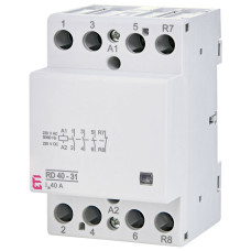 Контактор силовий 40А 3NO+1NC 230В AC/DC ETI RD 40-31