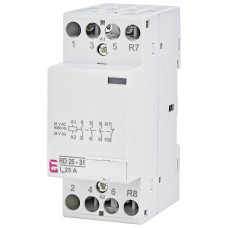 Контактор модульный 25А 3NO+1NC 24В AC/DC ETI RD 25-31