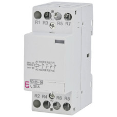 Контактор модульный 25А 4NC 230В AC/DC ETI RD 25-04