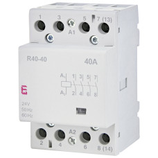Контактор силовий 40А 4NO 24В AC ETI R 40-40
