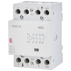 Контактор силовий 40А 3NO+1NC 24В AC ETI R 40-31