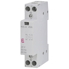 Контактор модульный 25А 2NO 24В AC ETI R 25-20