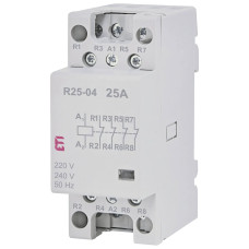 Контактор модульный 25А 4NC 230В AC ETI R 25-04