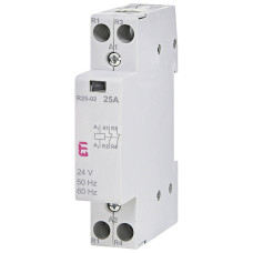 Контактор модульный 25А 2NC 24В AC ETI R 25-02