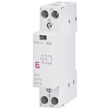 Контактор модульный 20А 1NO+1NC 24В AC ETI R 20-11