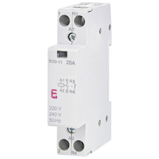 Контактор модульный 20А 1NO+1NC 230В AC ETI R 20-11