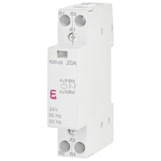 Контактор модульный 20А 2NC 24В AC ETI R 20-02